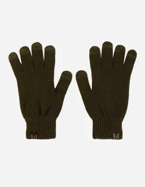 9883 MILTYPE Conductive Wool Gloves Olive