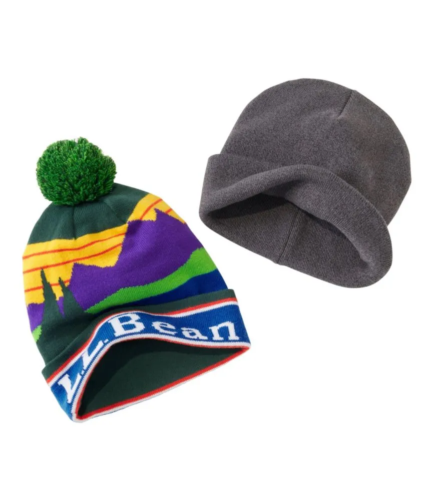 Adults' Katahdin Pom and L.L.Beanie Gift Set