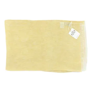 Agnona Scarf Yellow Design - Luxury Linen Shawl - FINAL SALE