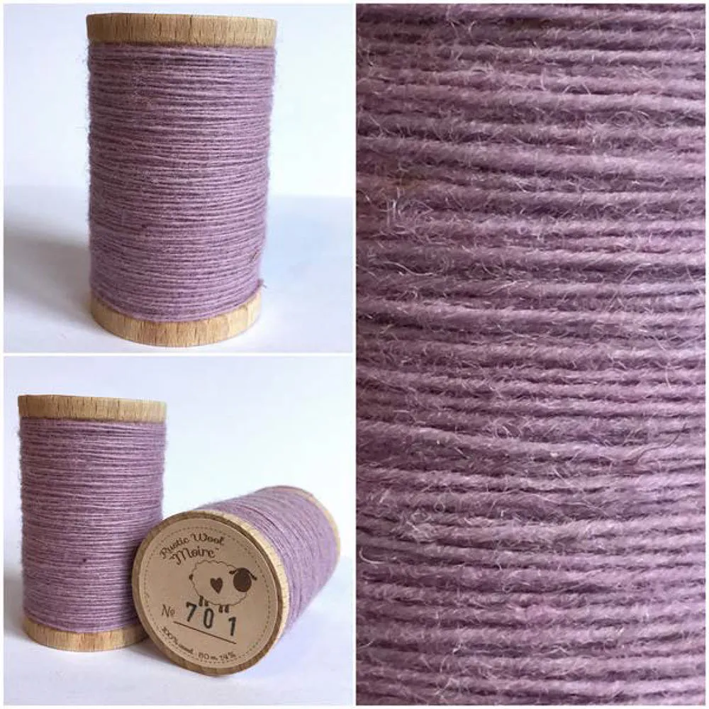 BOYSENBERRY Hand Dyed Fat EIGHTH Wool Fabric for Wool Applique and Rug Hooking