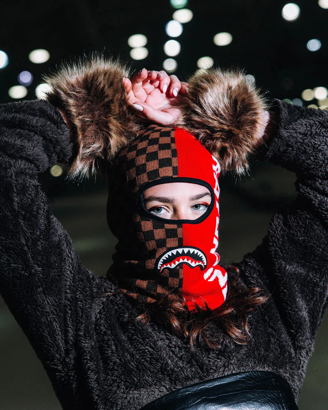 Branded Split Ski Mask