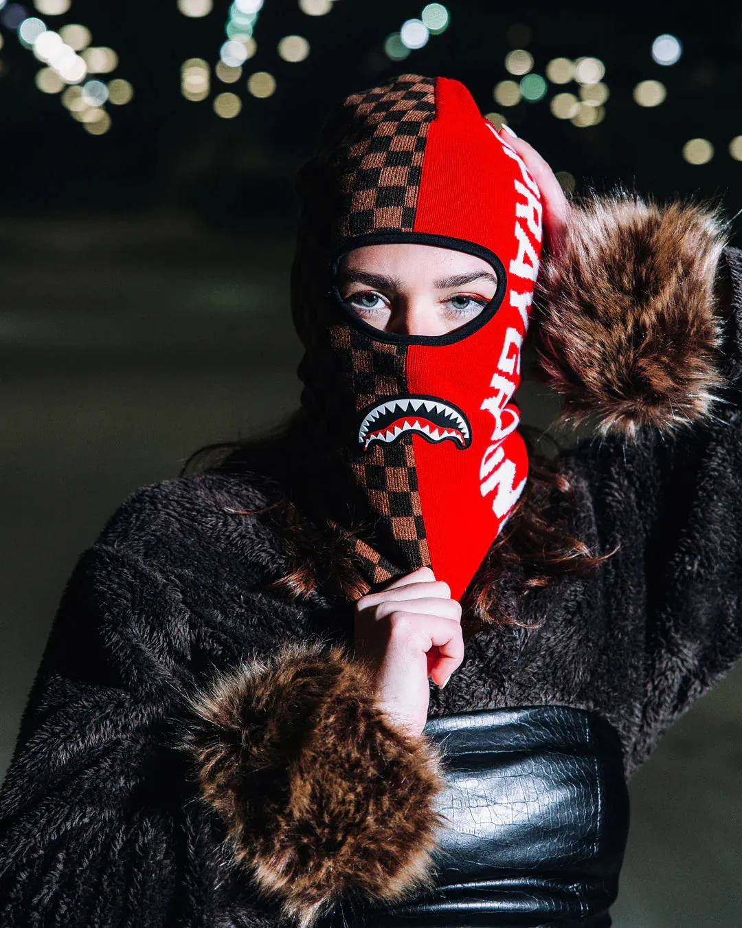 Branded Split Ski Mask