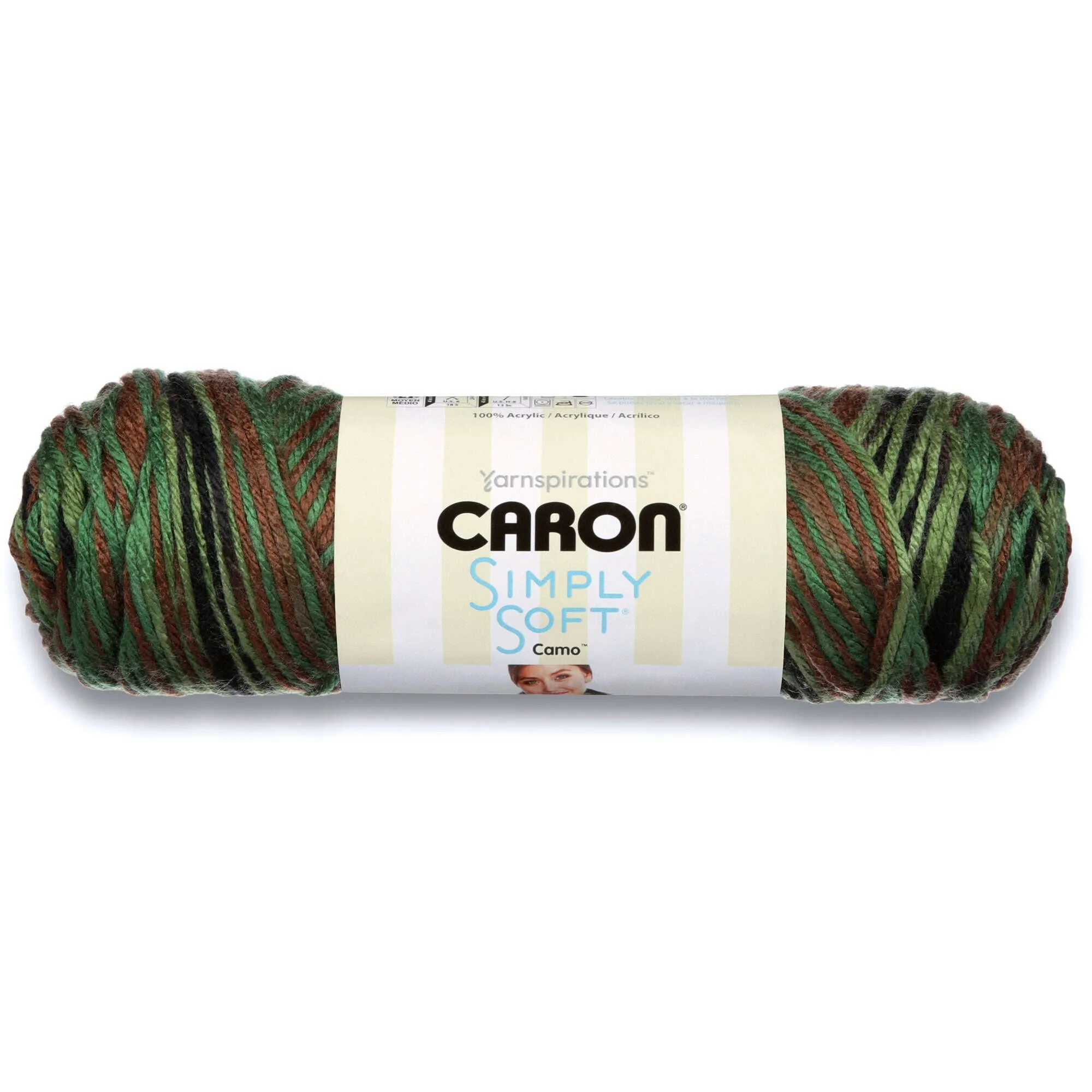 Caron Simply Soft Camo Yarn - Discontinued Shades