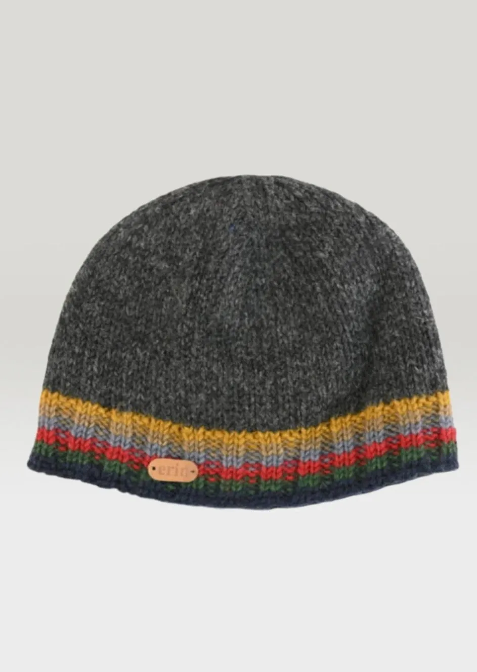 Charcoal Rib Pullon Hat | Charcoal