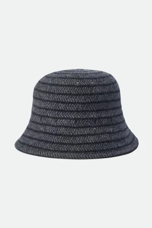 Clearview Bucket Beanie - Black/Grey Marl