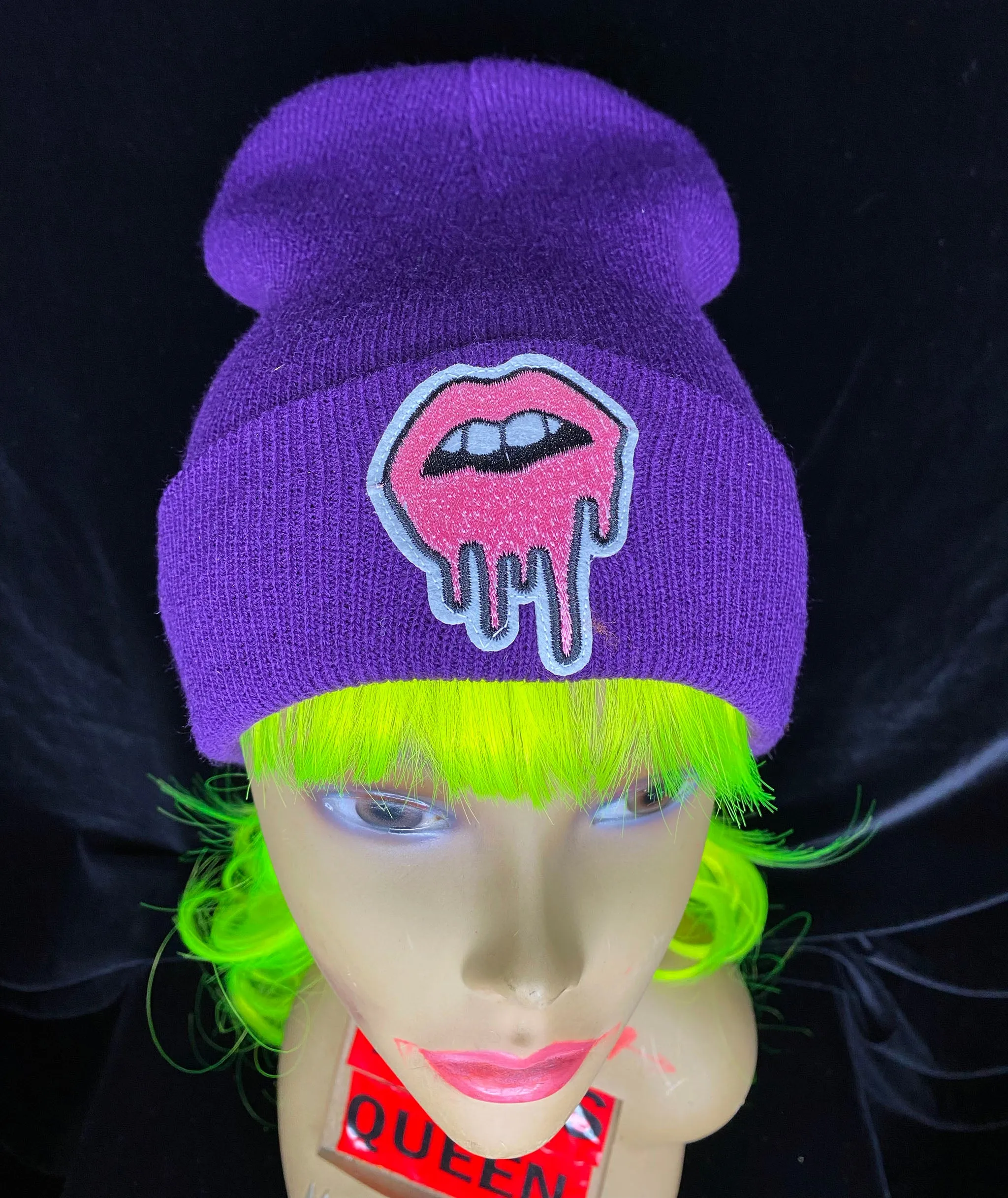 Drippy Lips Beanies