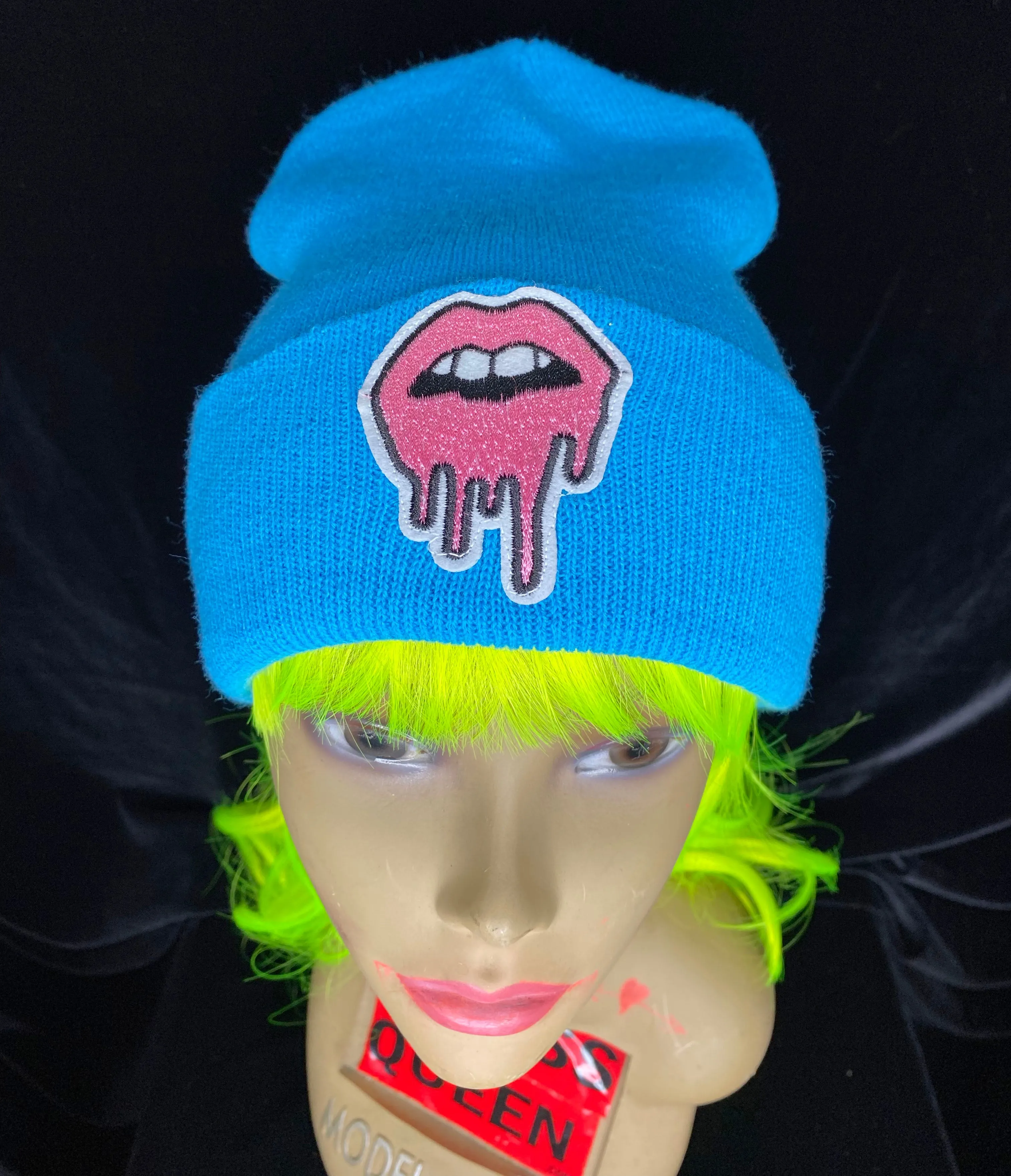 Drippy Lips Beanies