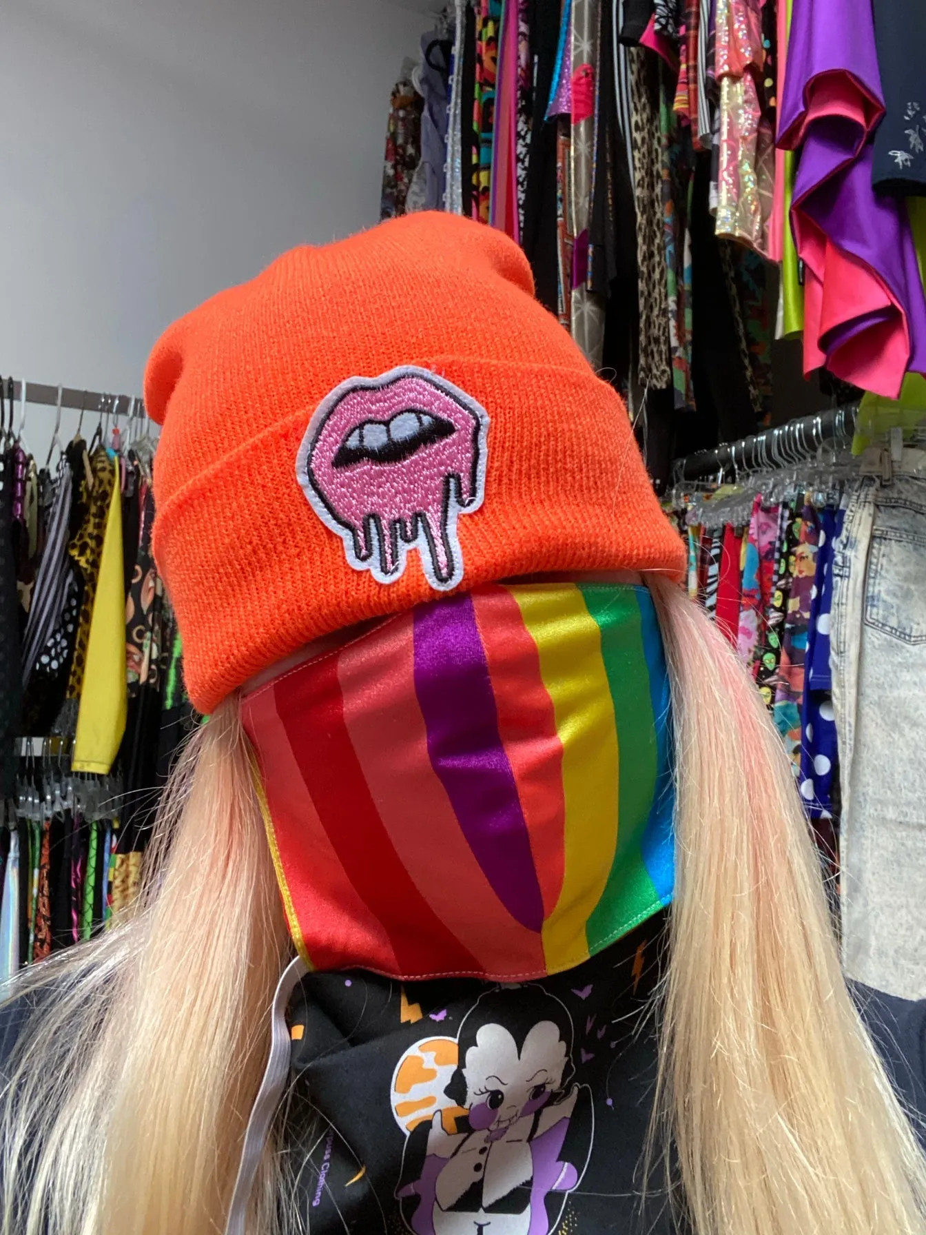 Drippy Lips Beanies