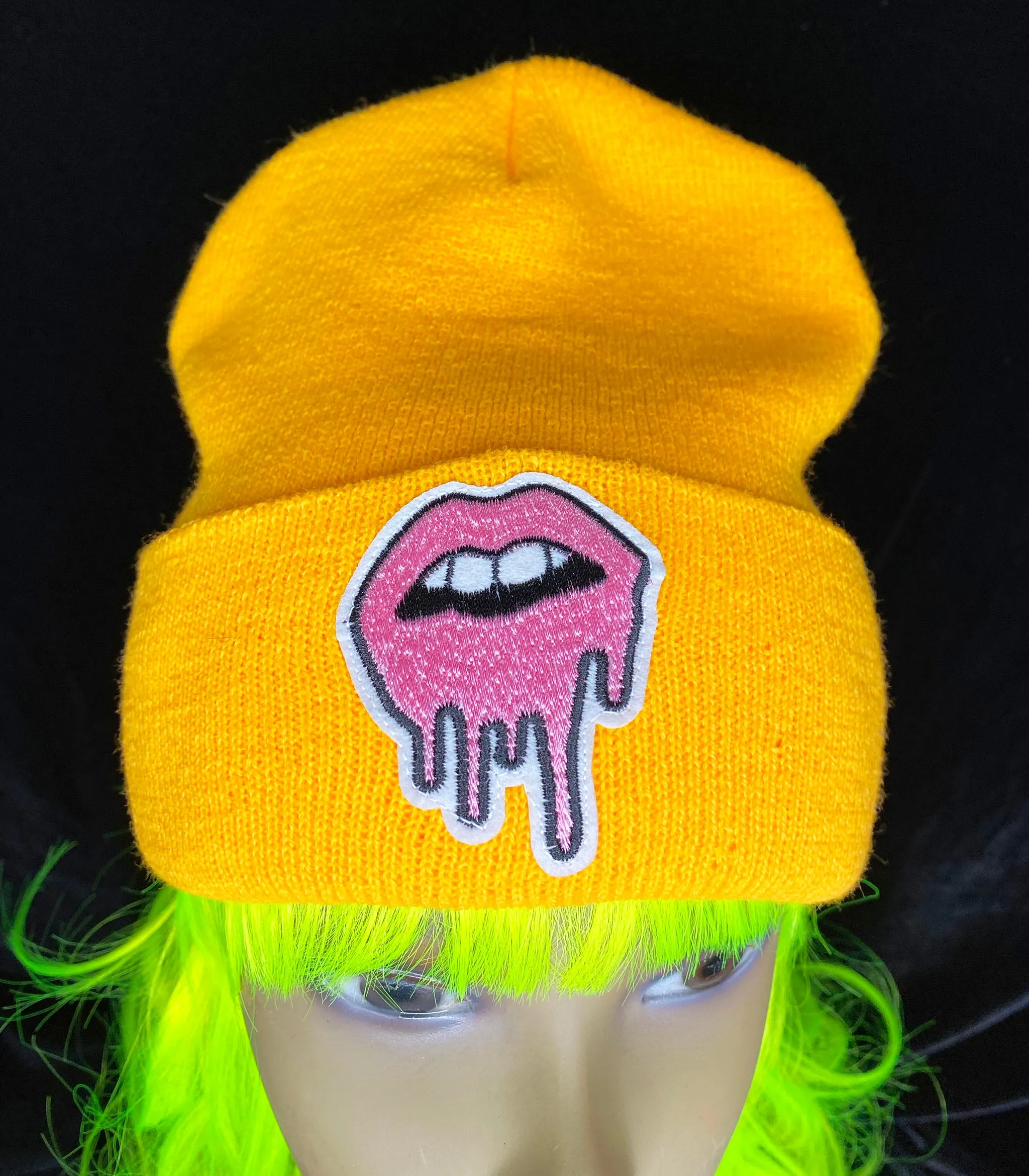 Drippy Lips Beanies