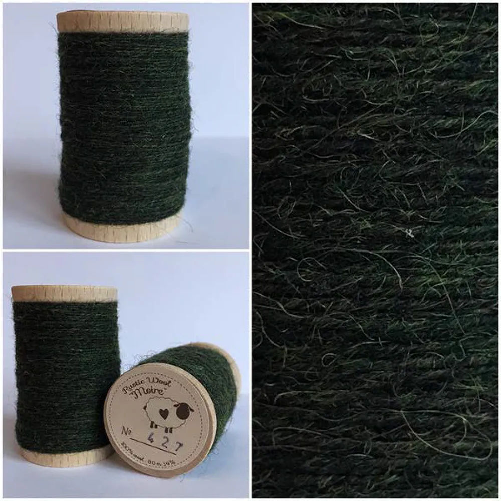 FIDDLEHEAD Hand Dyed HALF YARD Wool Fabric for Wool Applique and Rug Hooking