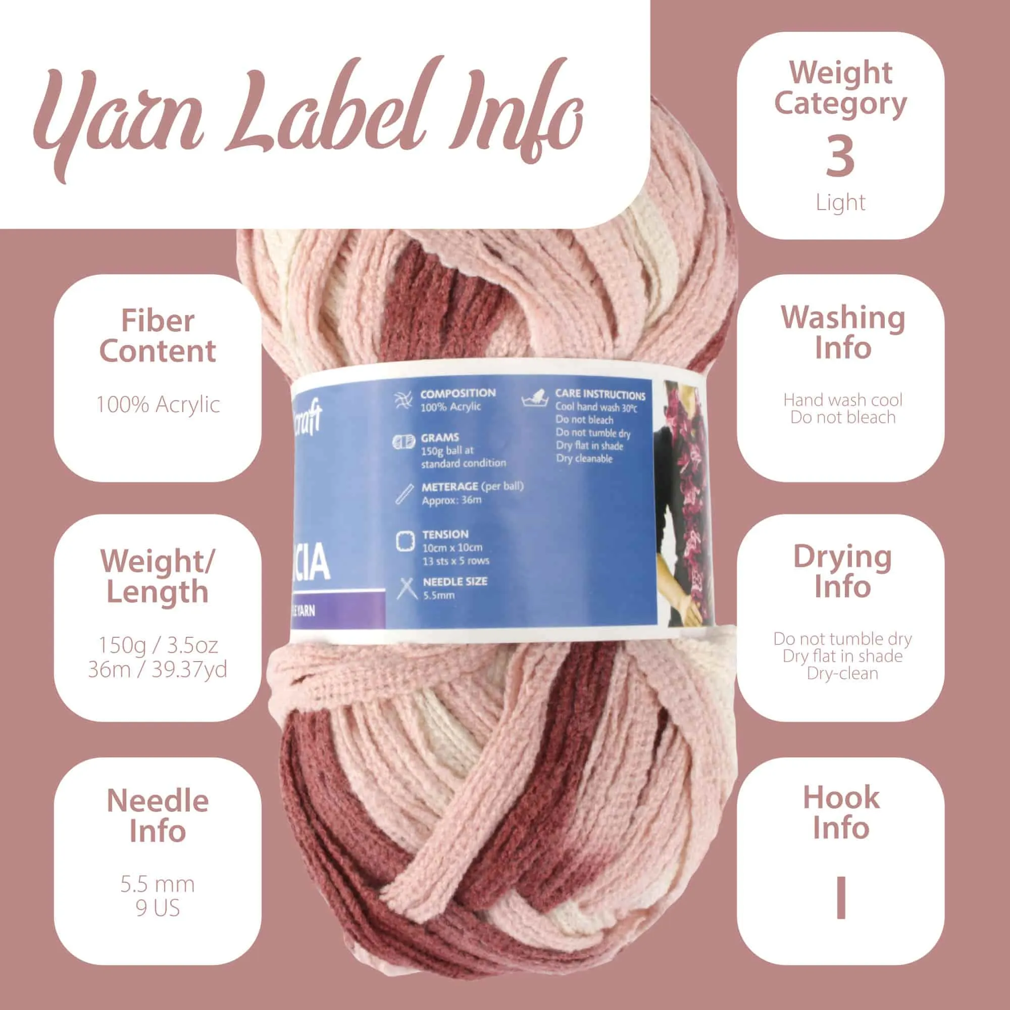 Fishnet Wide Loop Yarn