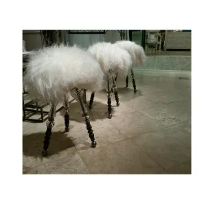 FLUFFY STOOL