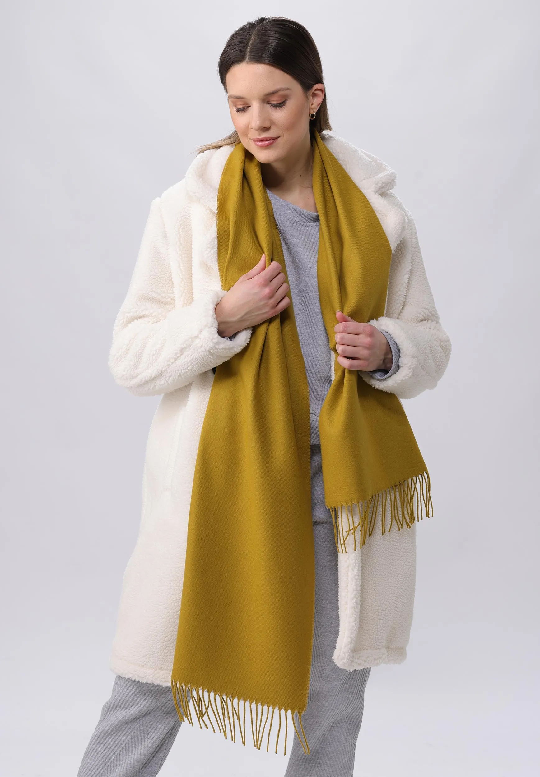 FRAAS Essential Solid Colour Oversized Cashmink® Scarf