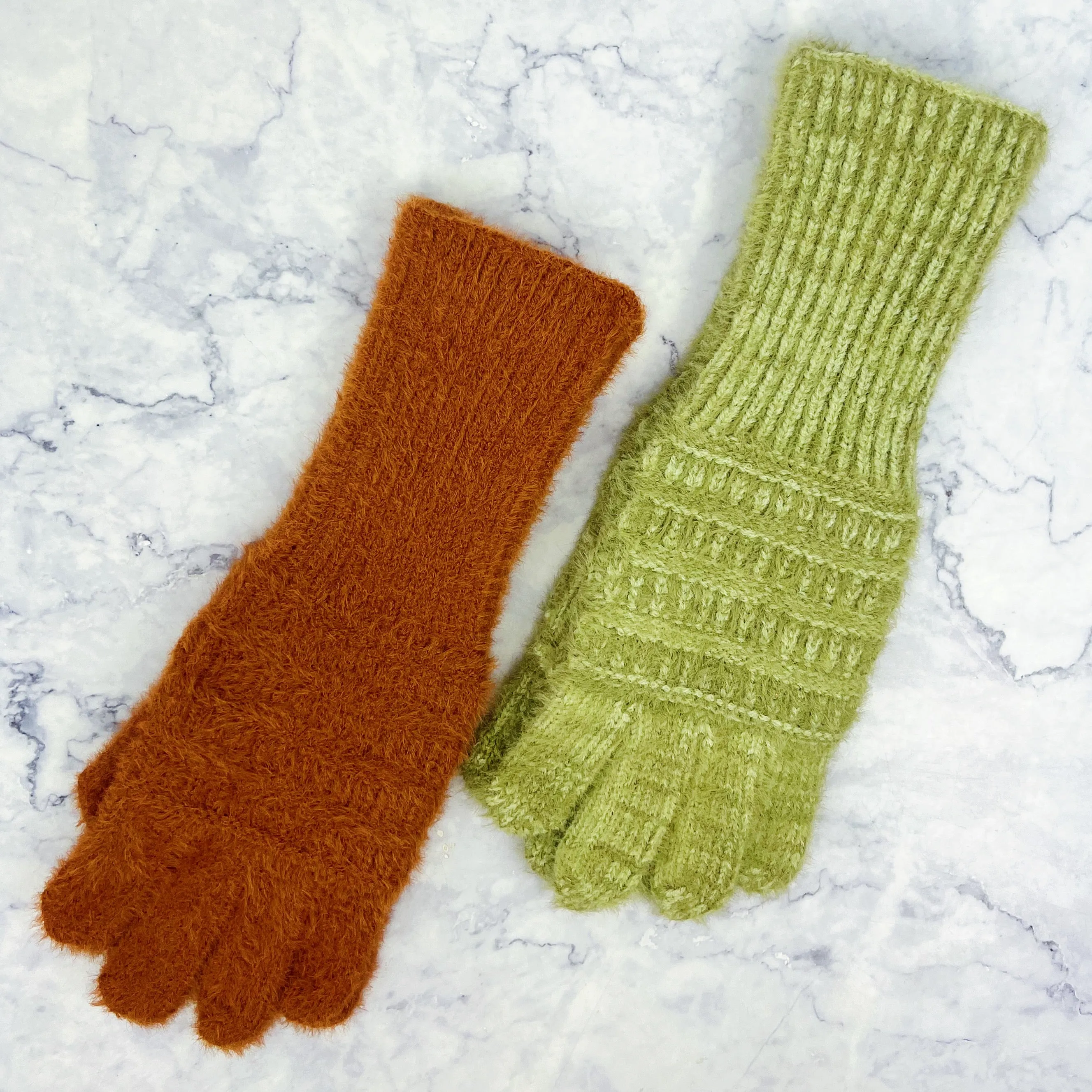 Fuzzy Touchscreen Gloves