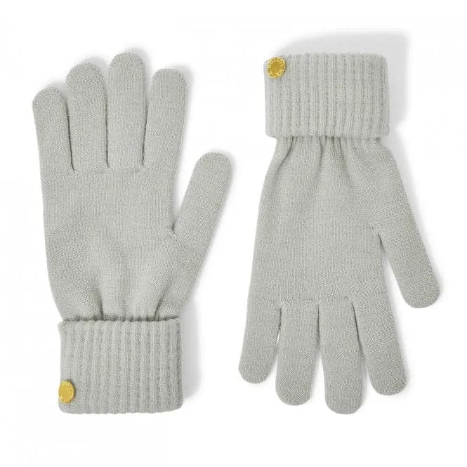 Grey Knitted Gloves KLS534