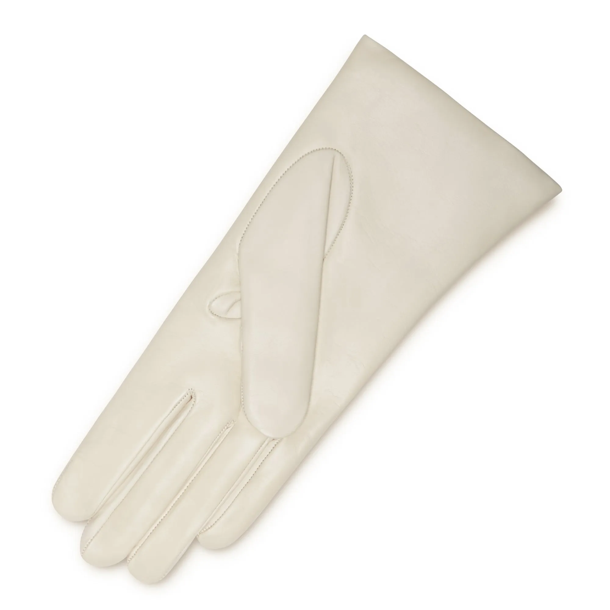 Honoré Eleanor cream goatskin leather gloves