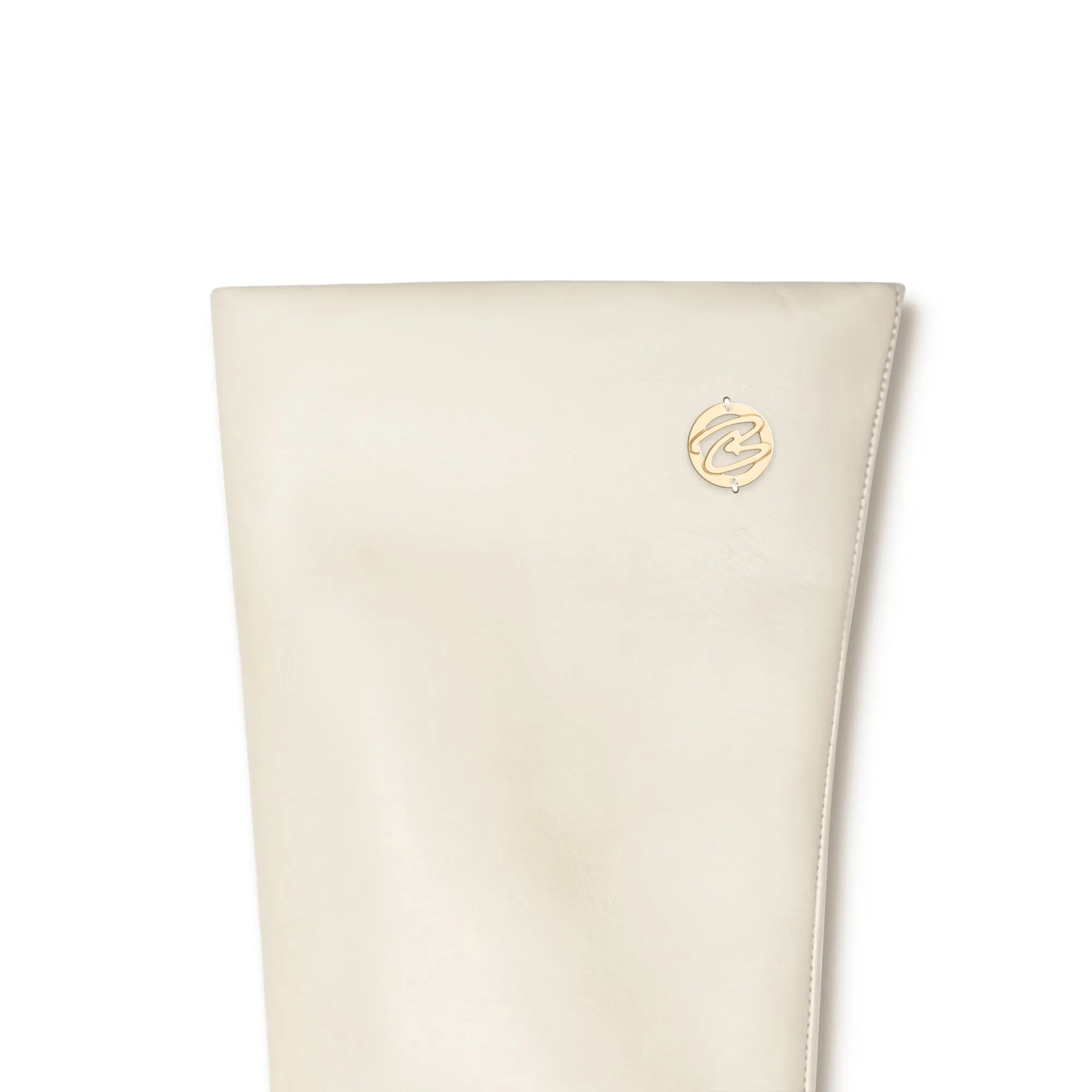 Honoré Eleanor cream goatskin leather gloves