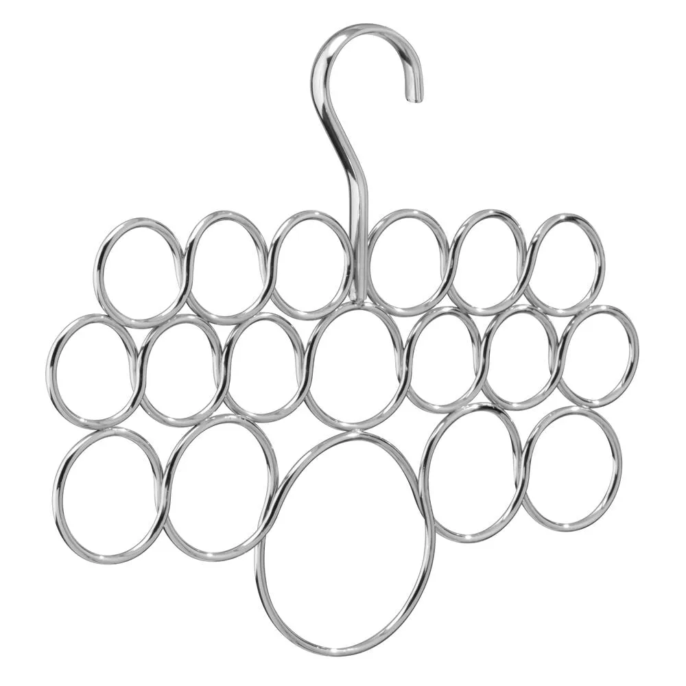 iDesign Axis Scarf Holder in Chrome