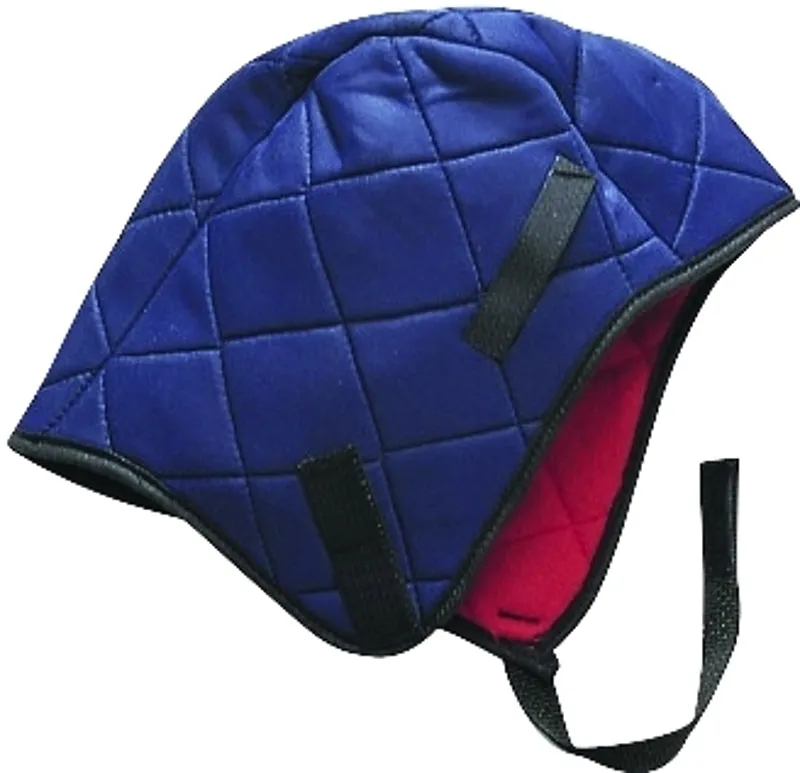 Jackson Safety 3000442 Winter Liner, Nylon, Blue, Hook-and-Loop Attachment :EA: QUANTITY: 1