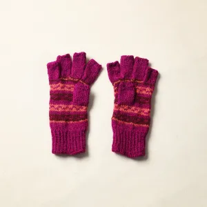 Kumaun Hand Knitted Woolen Gloves (Adult) 01