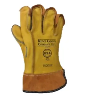 Kunz Slip On Buckskin Work Gloves - 400