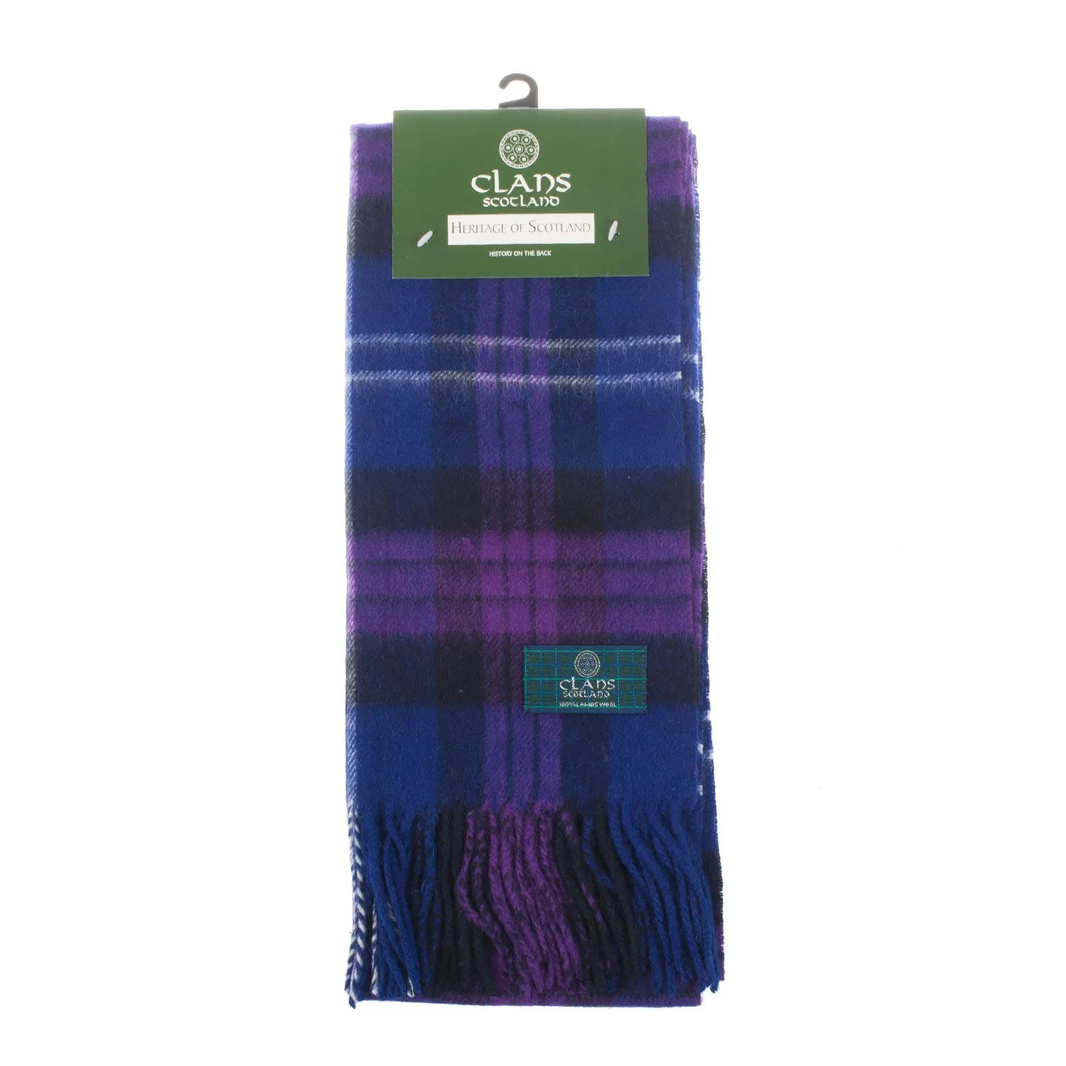 Lambswool Scottish Tartan Clan Scarf  Heritage Of Scotland