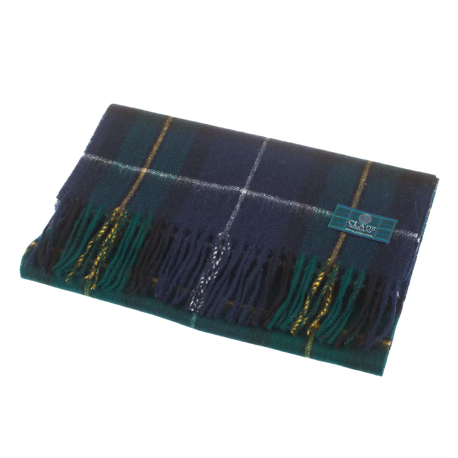 Lambswool Scottish Tartan Clan Scarf  Macneil Of Barra