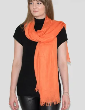 Lightweight Scarf Pashmina | Orange