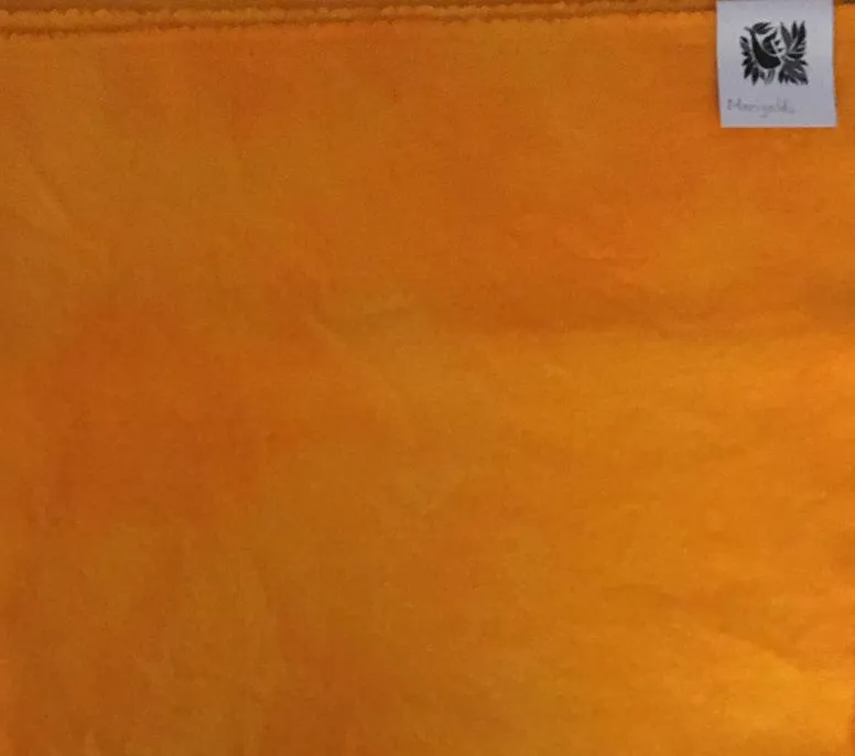 MARIGOLD Hand Dyed Fat EIGHTH Wool Fabric for Wool Applique and Rug Hooking