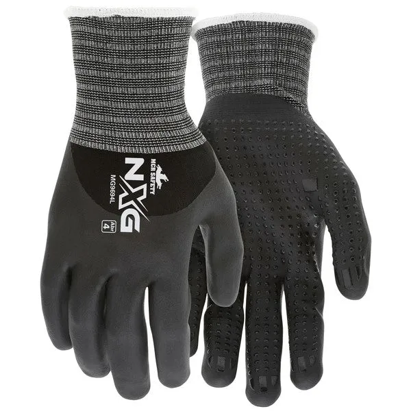 MG9694S MCR Safety Memphis Gloves, Small, Nylon, Black, Knit Wrist Cuff