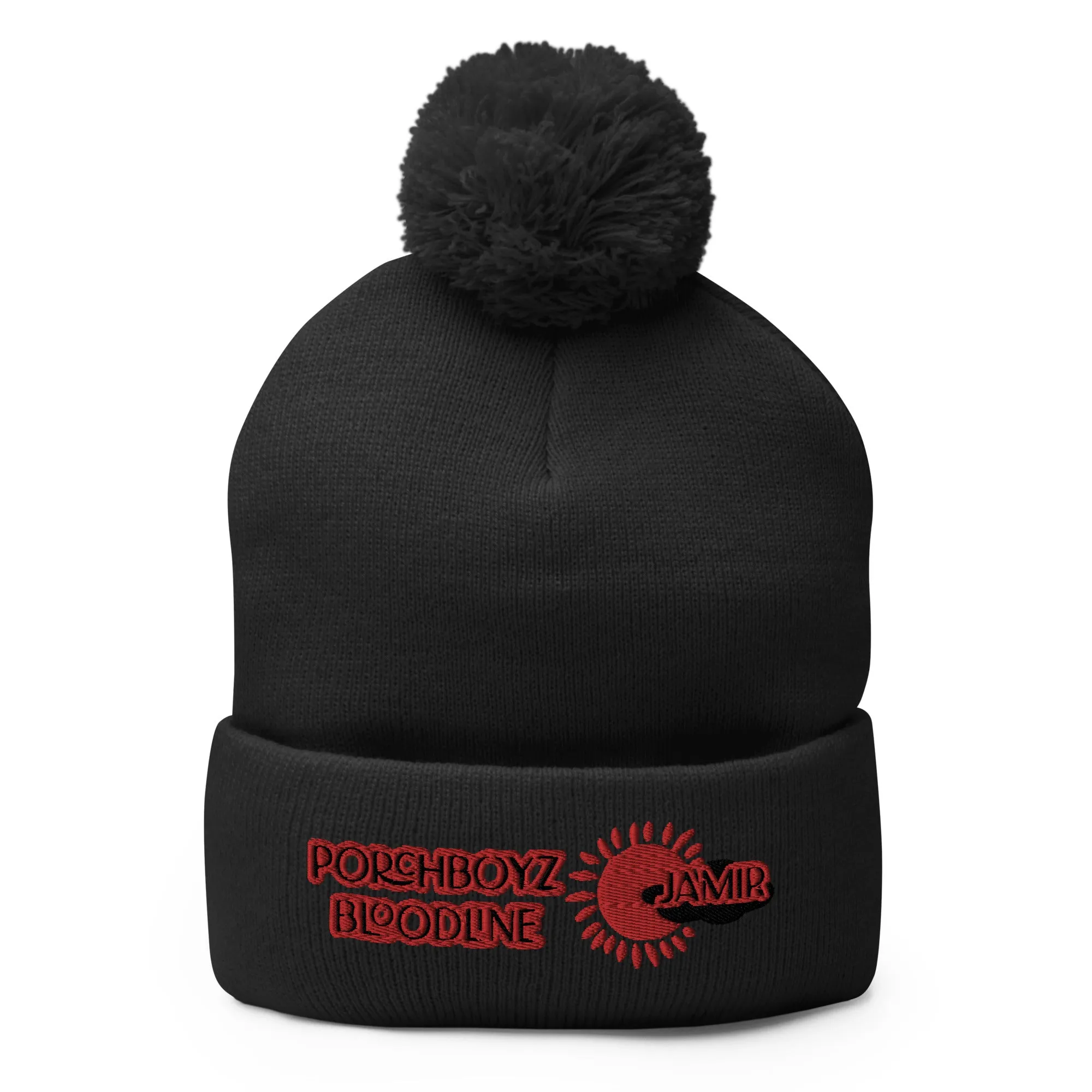 PORCHBOYZ PORCHGIRLZ (PORCHBOYZ BL/JAMIR) Pom-Pom Beanie