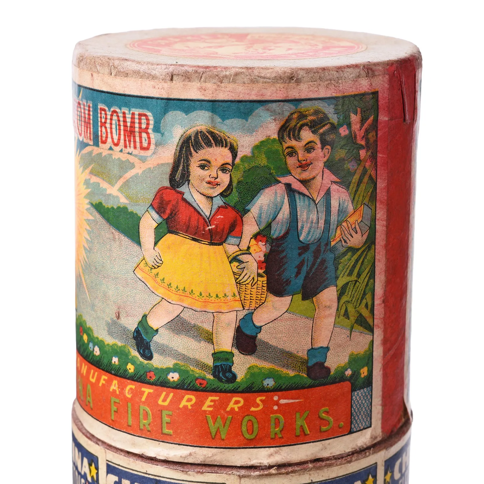 Vintage Indian 1950'S Sparkler Box