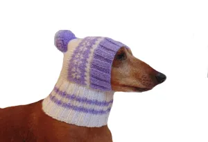 Warm hat for small handmade dogs